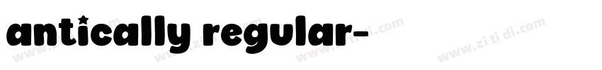 antically regular字体转换 antically regular字体转换